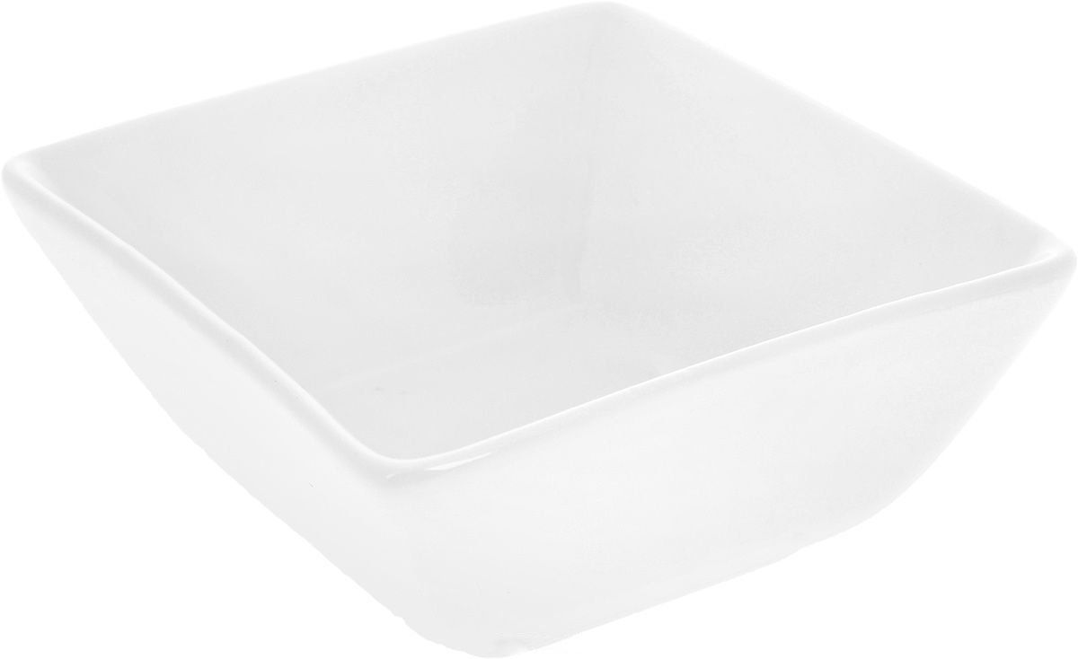 White Square Snack / Sauce Dish 4.75" inch X 4.5" inch X 2.5" inch |11 Fl Oz-6