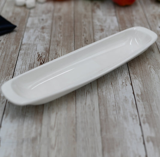 White Celery Tray / Dish 13" inch | 33 Cm-0