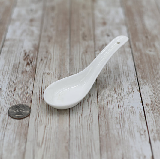 White Spoon 5.5" inch | 13.5 Cm-0