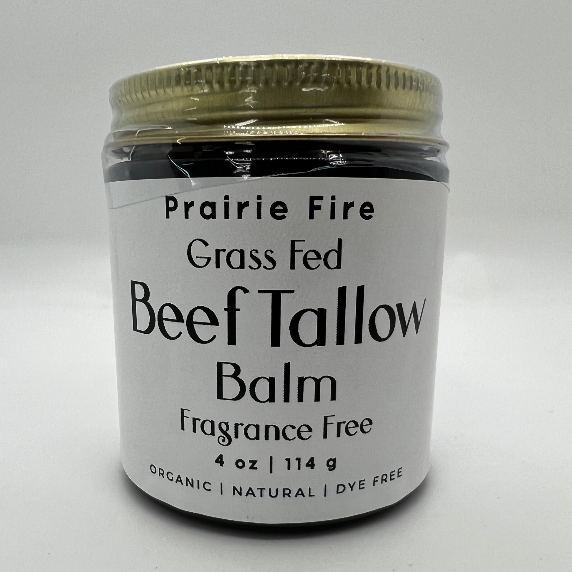 Beef Tallow Balm - 4 oz - Organic Grass Fed - Moisturizing Skin Care-0