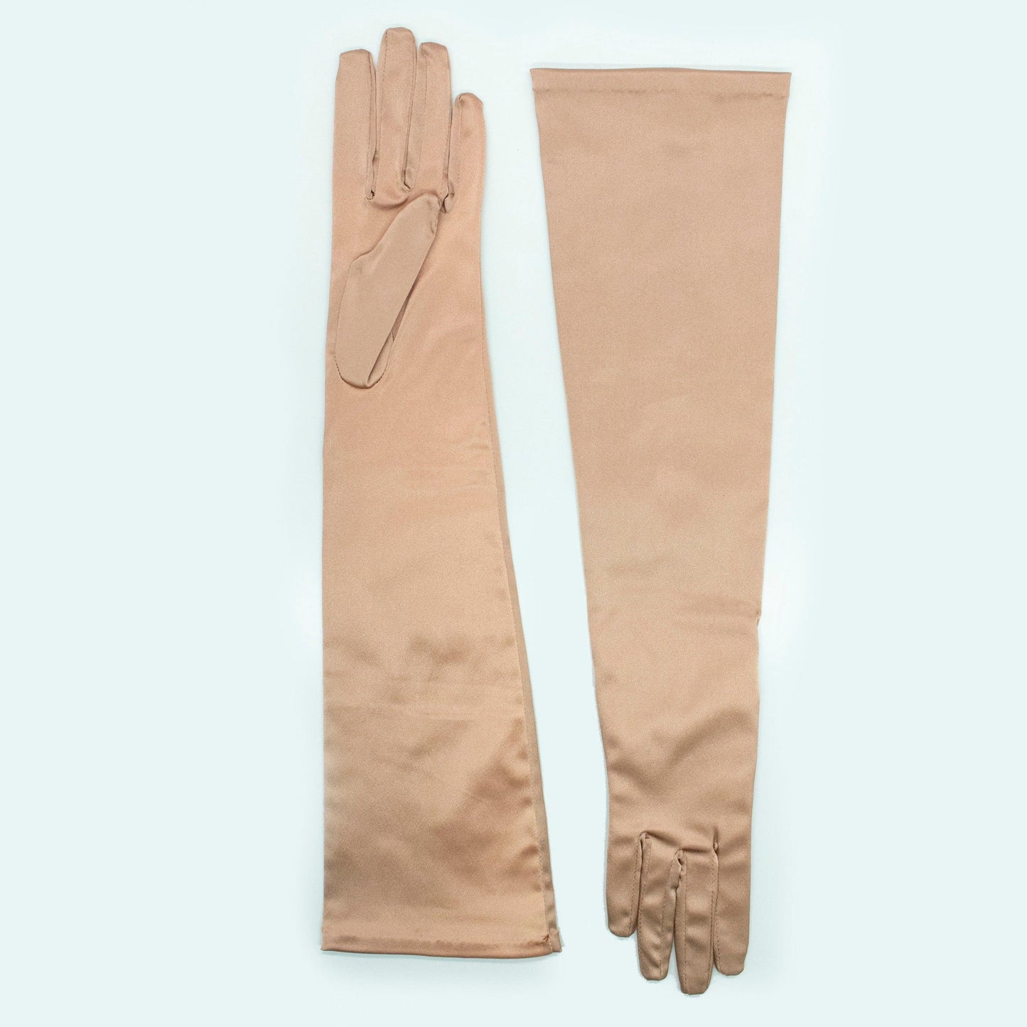 OPERA LENGTH SATIN GLOVES-7