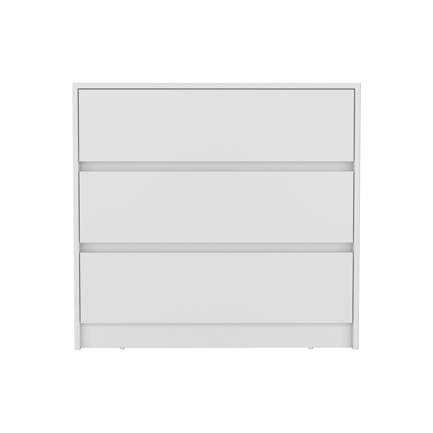 Dresser Maldus, Three Drawers, White Finish-5