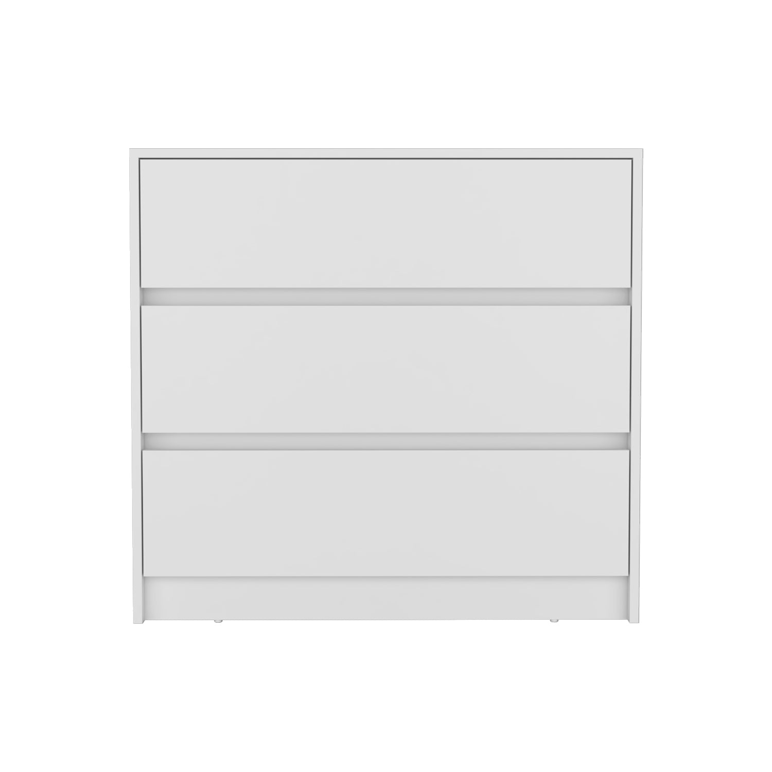 Dresser Maldus, Three Drawers, White Finish-5