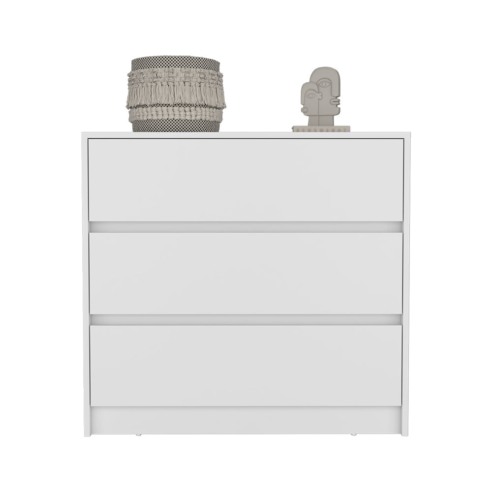 Dresser Maldus, Three Drawers, White Finish-4