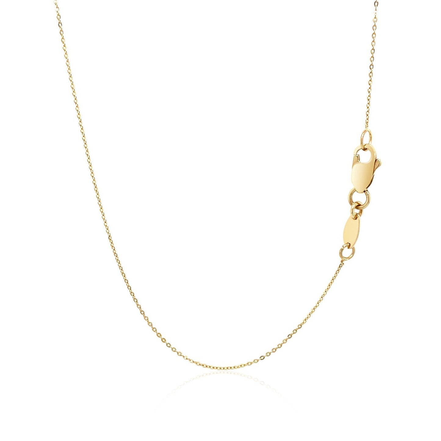 14k Yellow Gold Thin Textured Bar Necklace-2