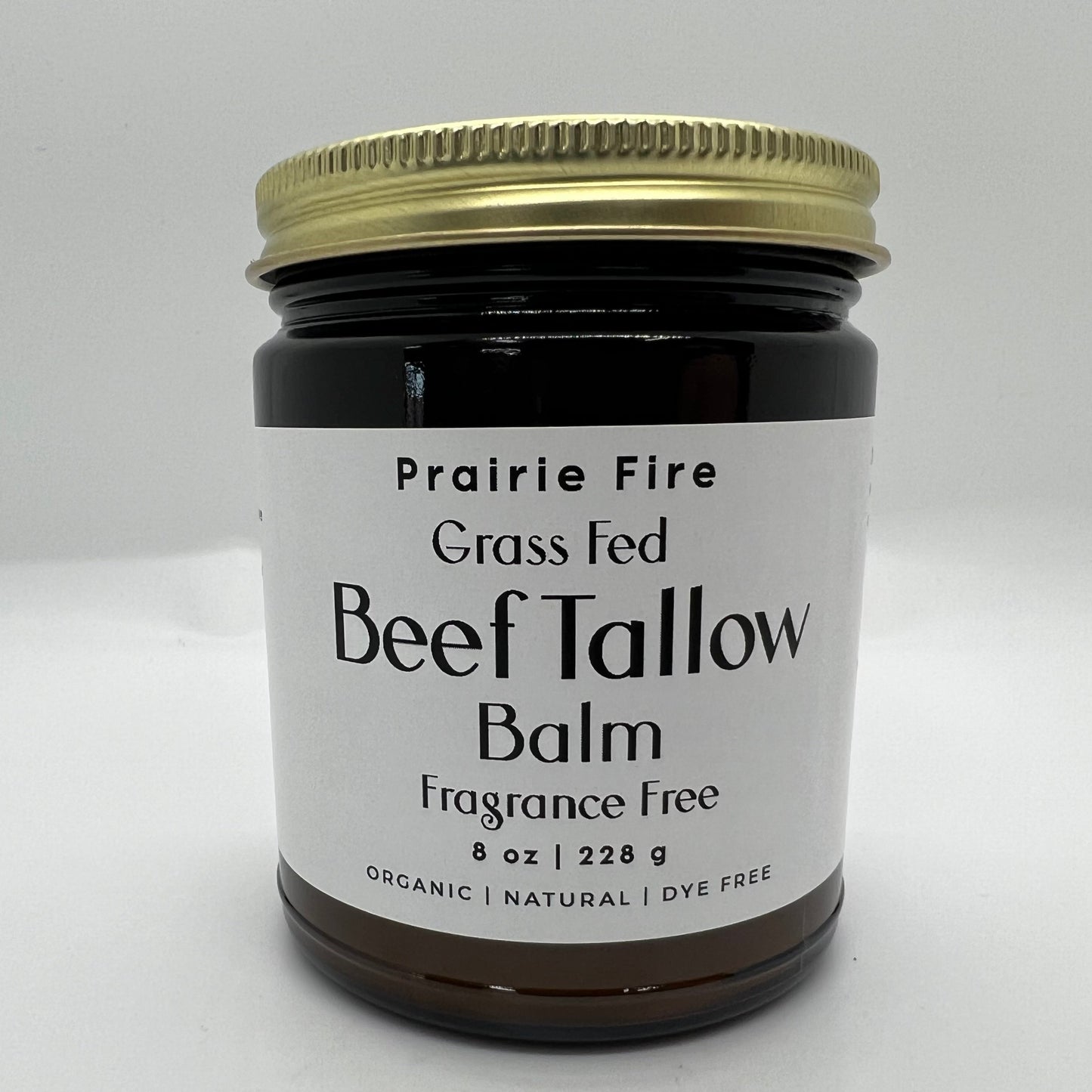 Beef Tallow Balm - 8 oz - Organic Grass Fed - Body Butter - Moisturizing Skin Care-0