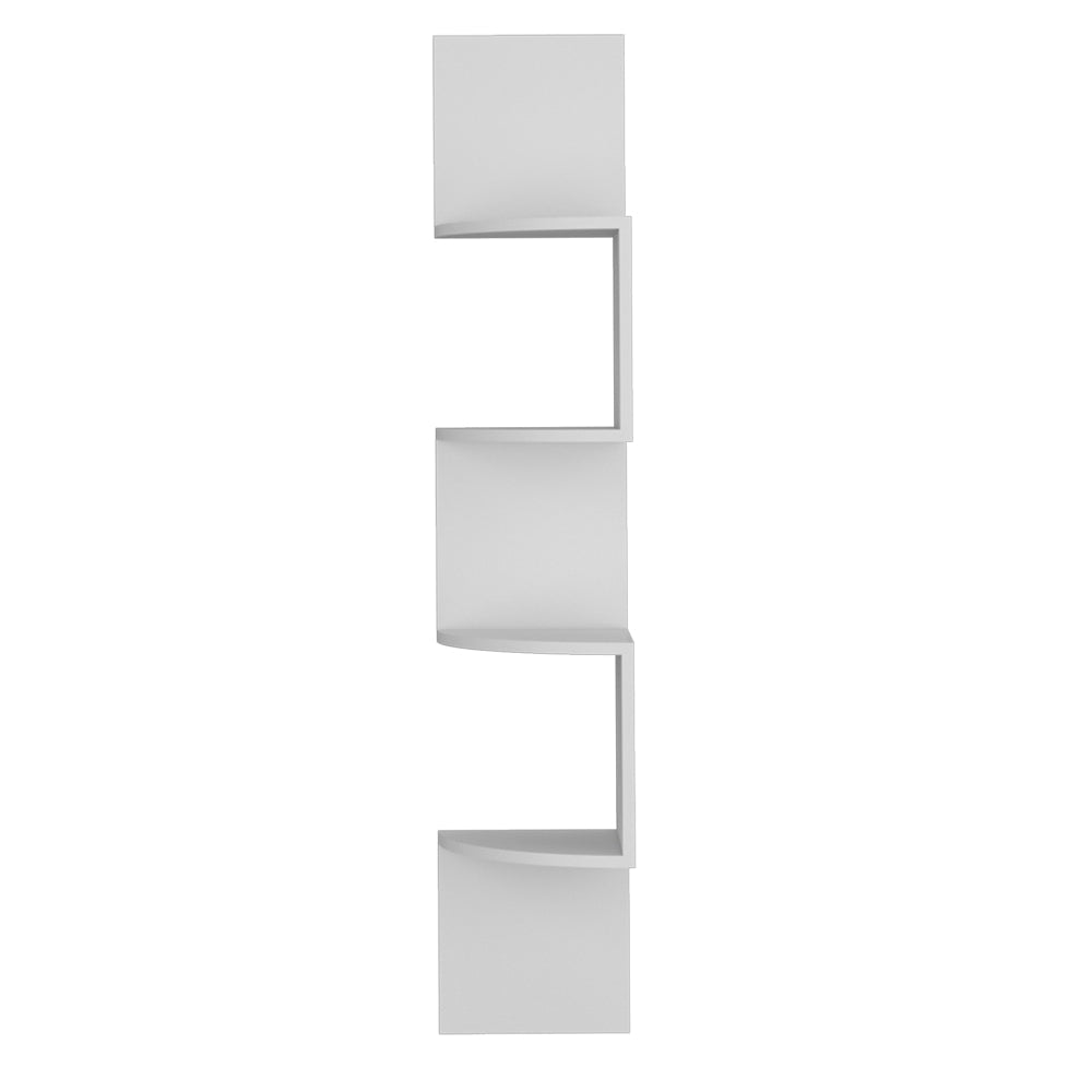 Shelve Crestone, 4-Tier Open Shelving, White Finish-3