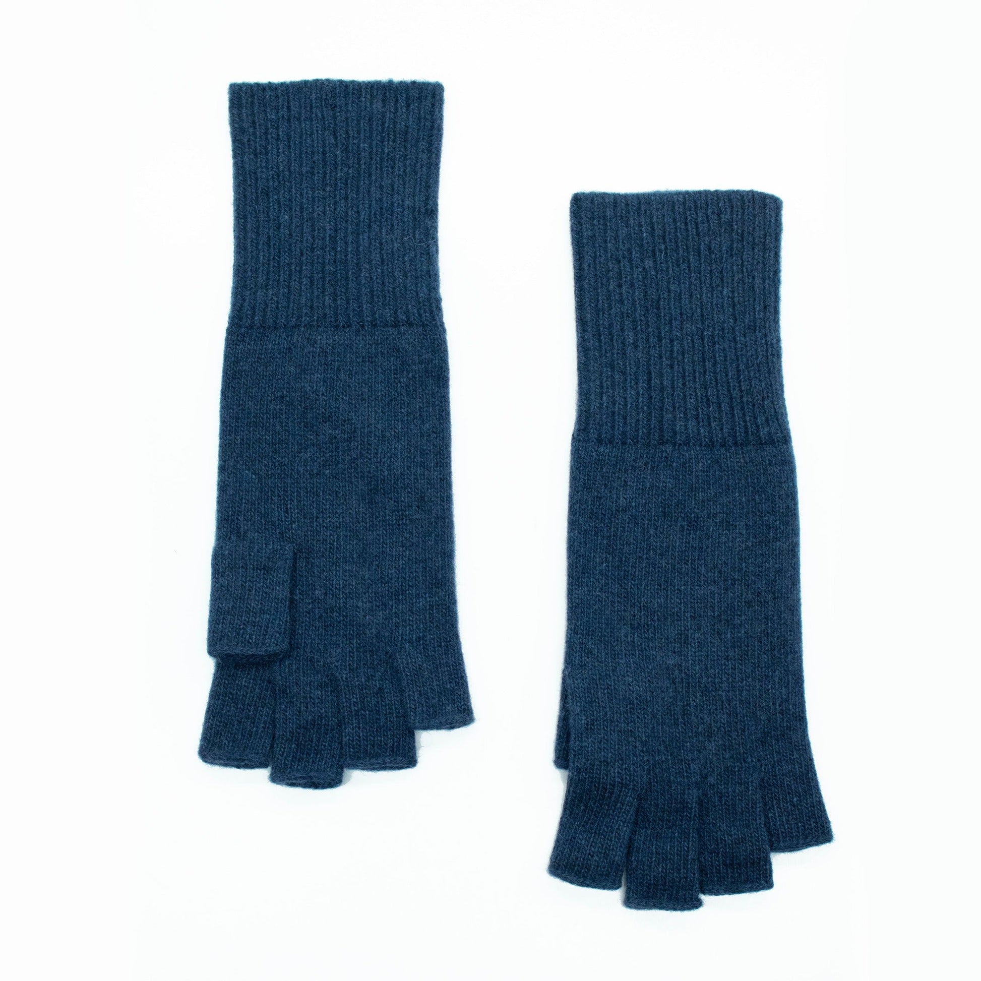 CASHMERE FINGERLESS GLOVES-5