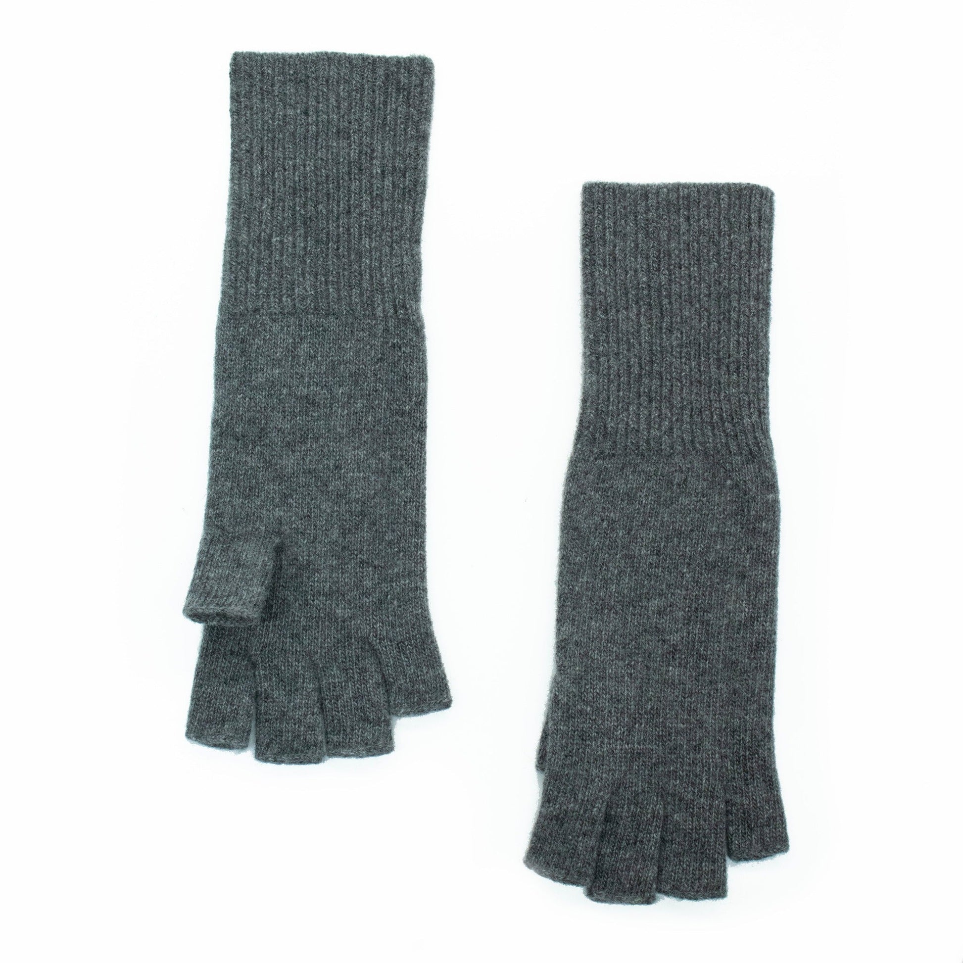 CASHMERE FINGERLESS GLOVES-7