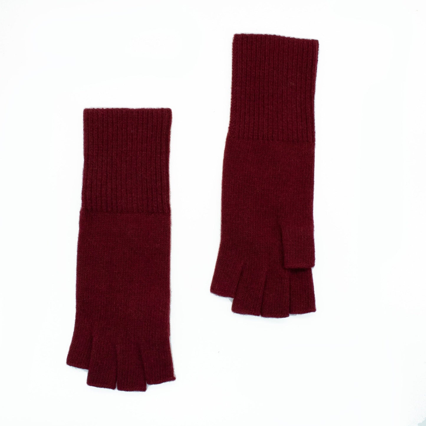 CASHMERE FINGERLESS GLOVES-3