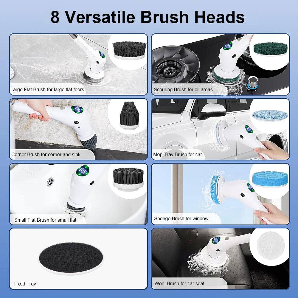 8 in 1 Cleaning Brush