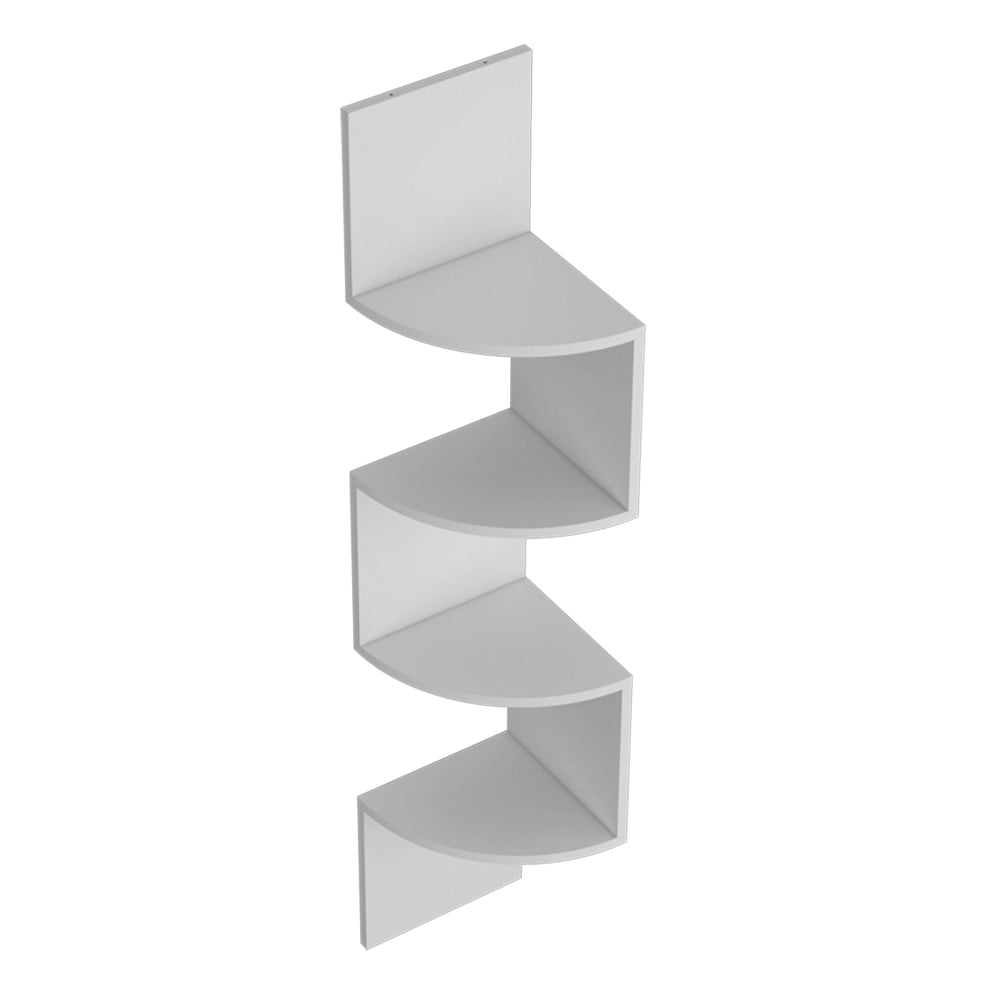 Shelve Crestone, 4-Tier Open Shelving, White Finish-4