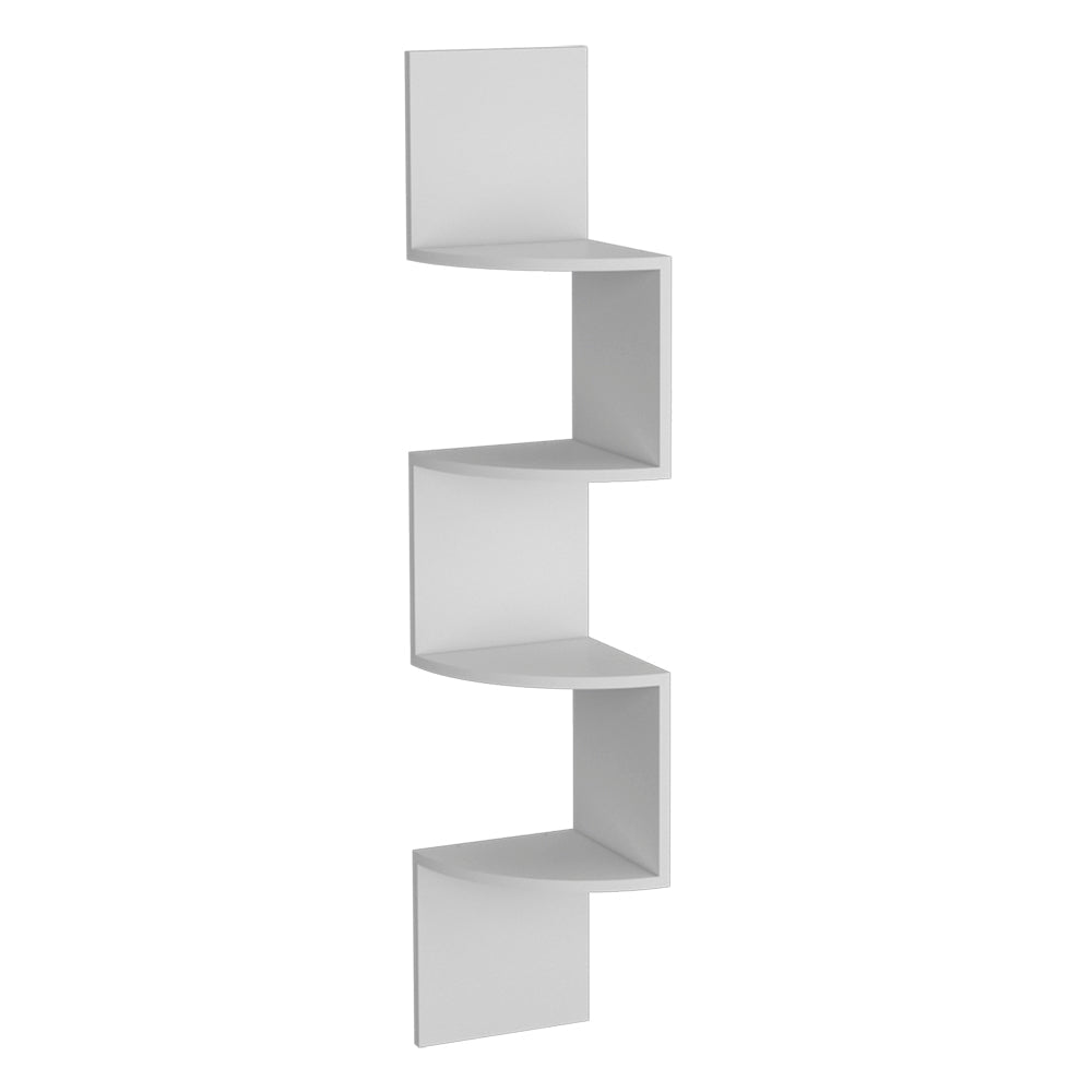 Shelve Crestone, 4-Tier Open Shelving, White Finish-5