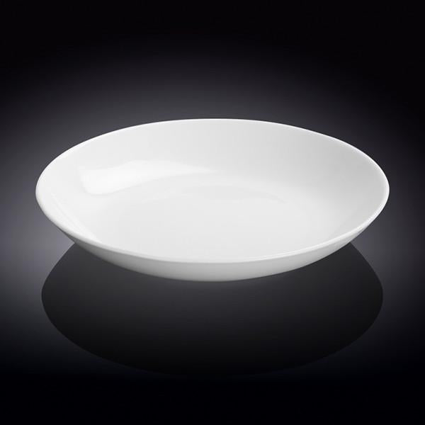 Set Of 3 White Round Deep Plate 10" inch | 25.5 Cm-1