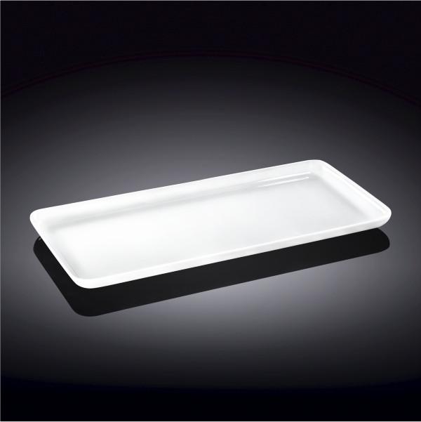 Set Of 6 White Rectangle Dish 10" inch X 5" inch | 26 X 13 Cm-1