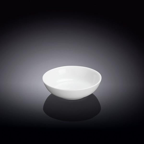 Set Of 24 Round Porcelain White Soy Dish 3" inch | 7.5 Cm-1
