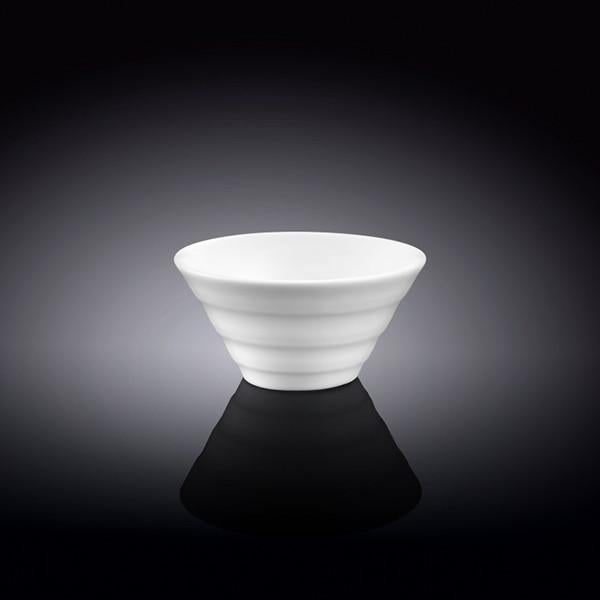 Cone Shaped White Dessert Dish 4" inch X 2" inch | 6 Fl Oz |-0