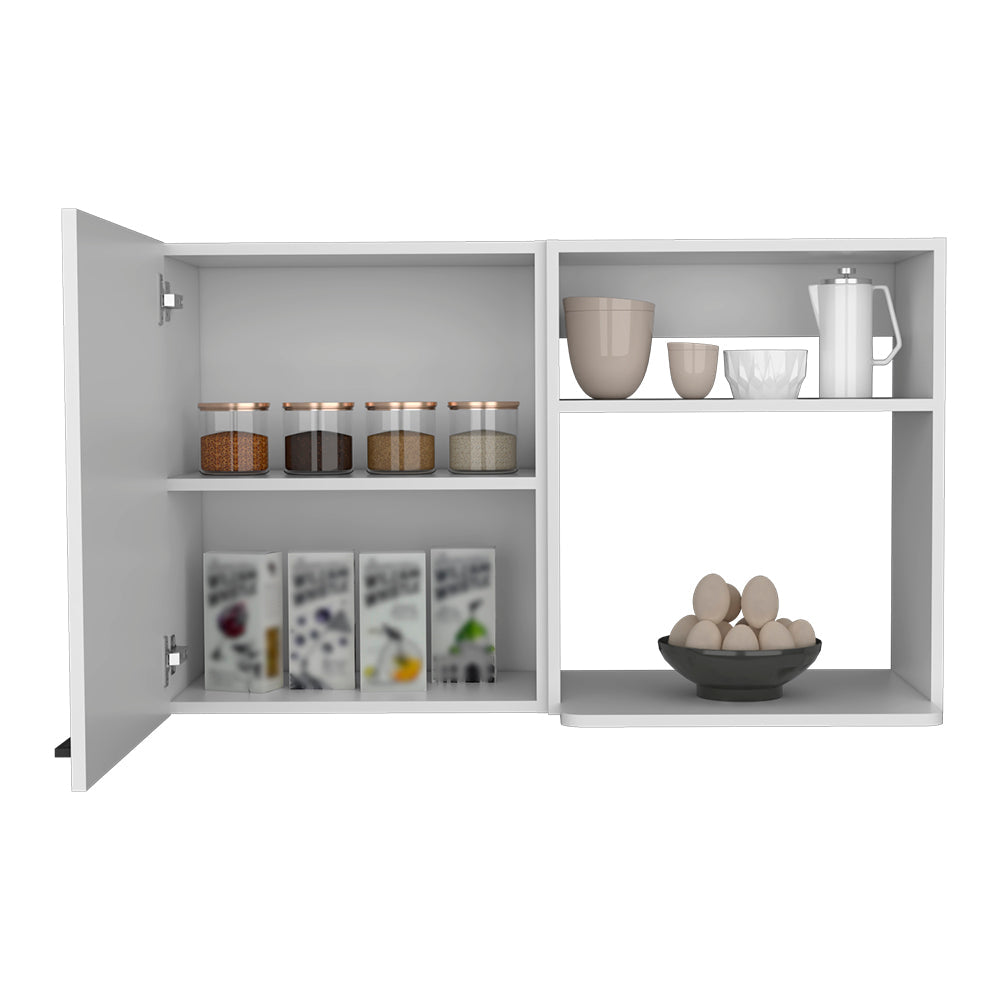 Kitchen wall cabinet Burwood, White Finish-3