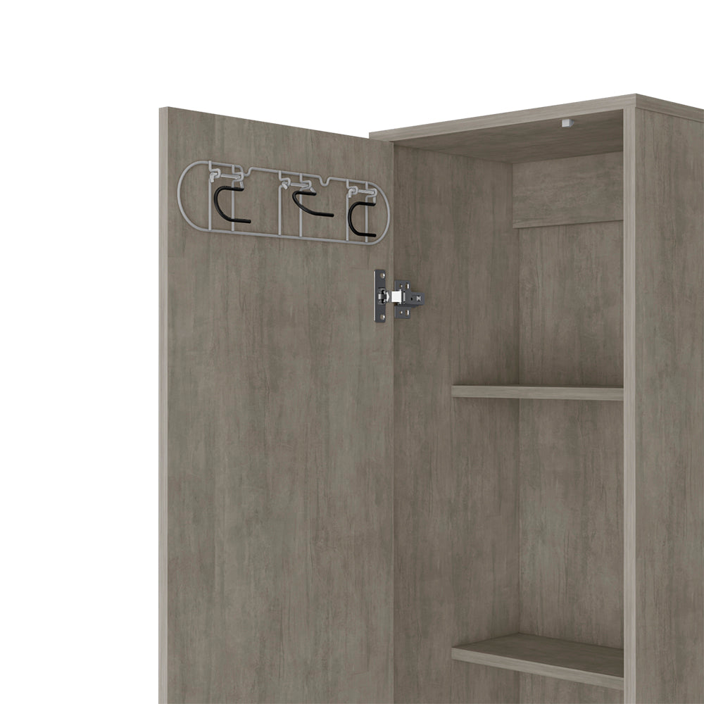 Cabinet Storage,Cabinet, Buccan, Concrete Gray Finish-6