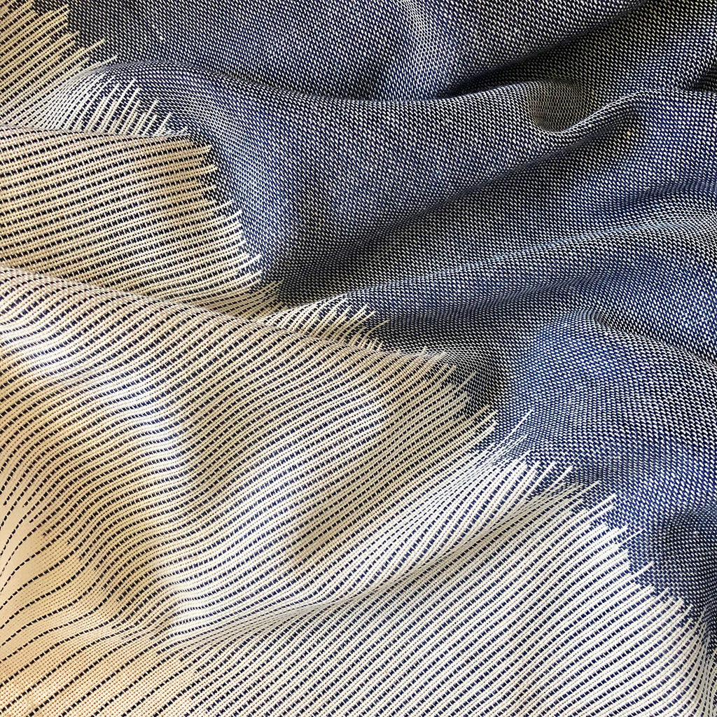 Striped Organic Cotton Scarf-3