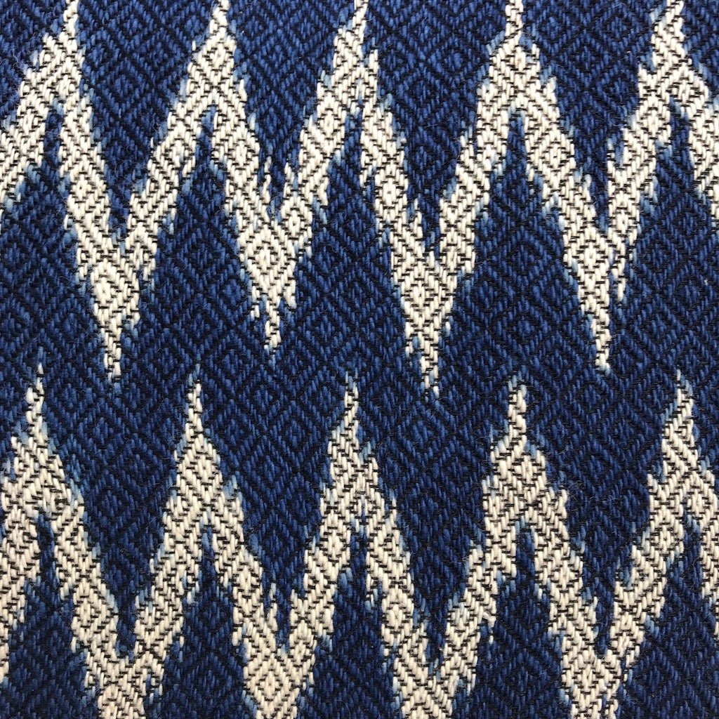 Indigo Chevron Pillow Cover-1