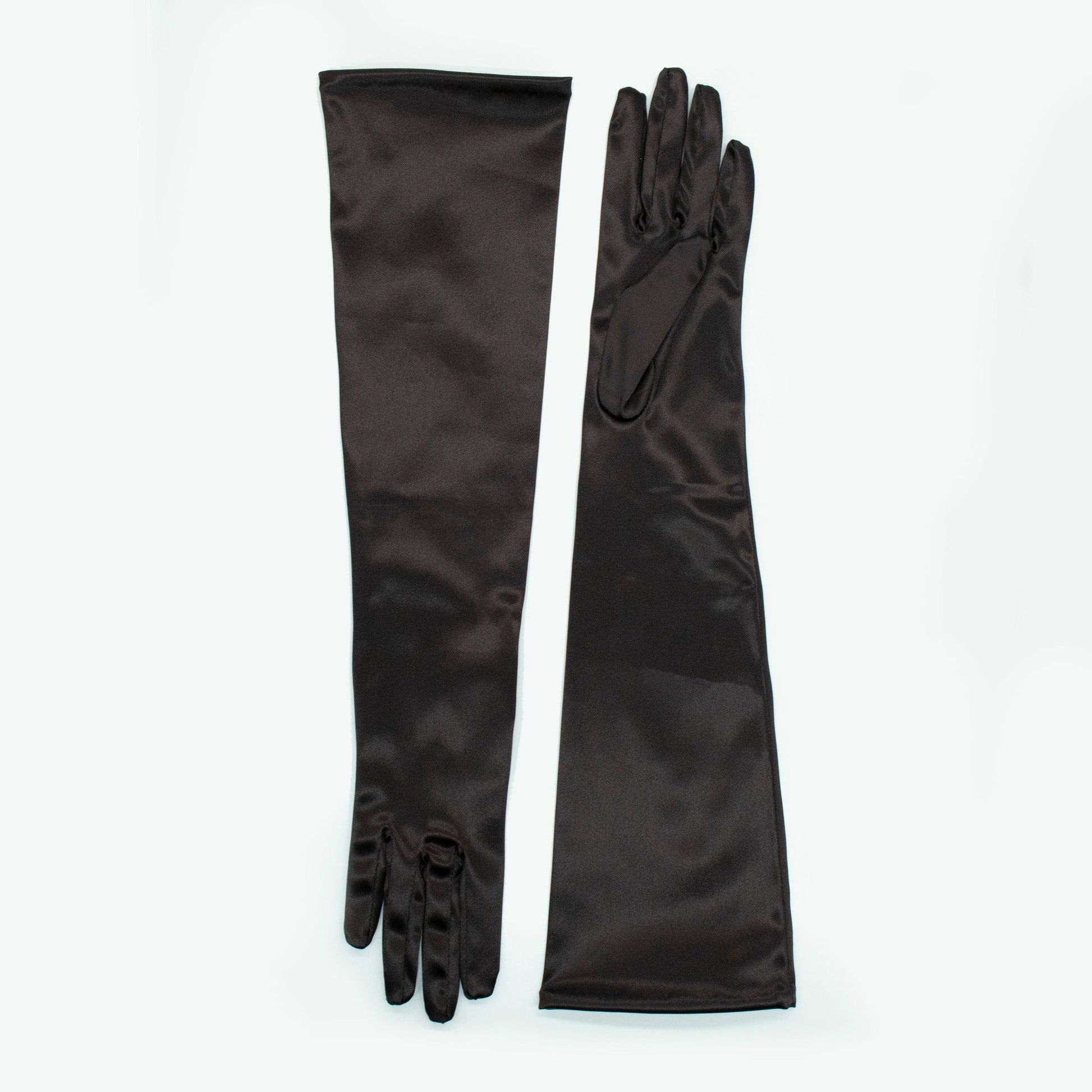 OPERA LENGTH SATIN GLOVES-10