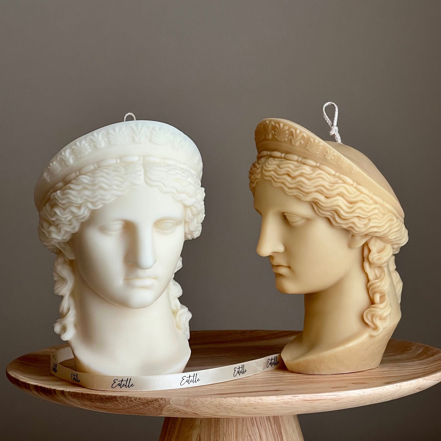 Huge Hera Goddess Bust Candle-0