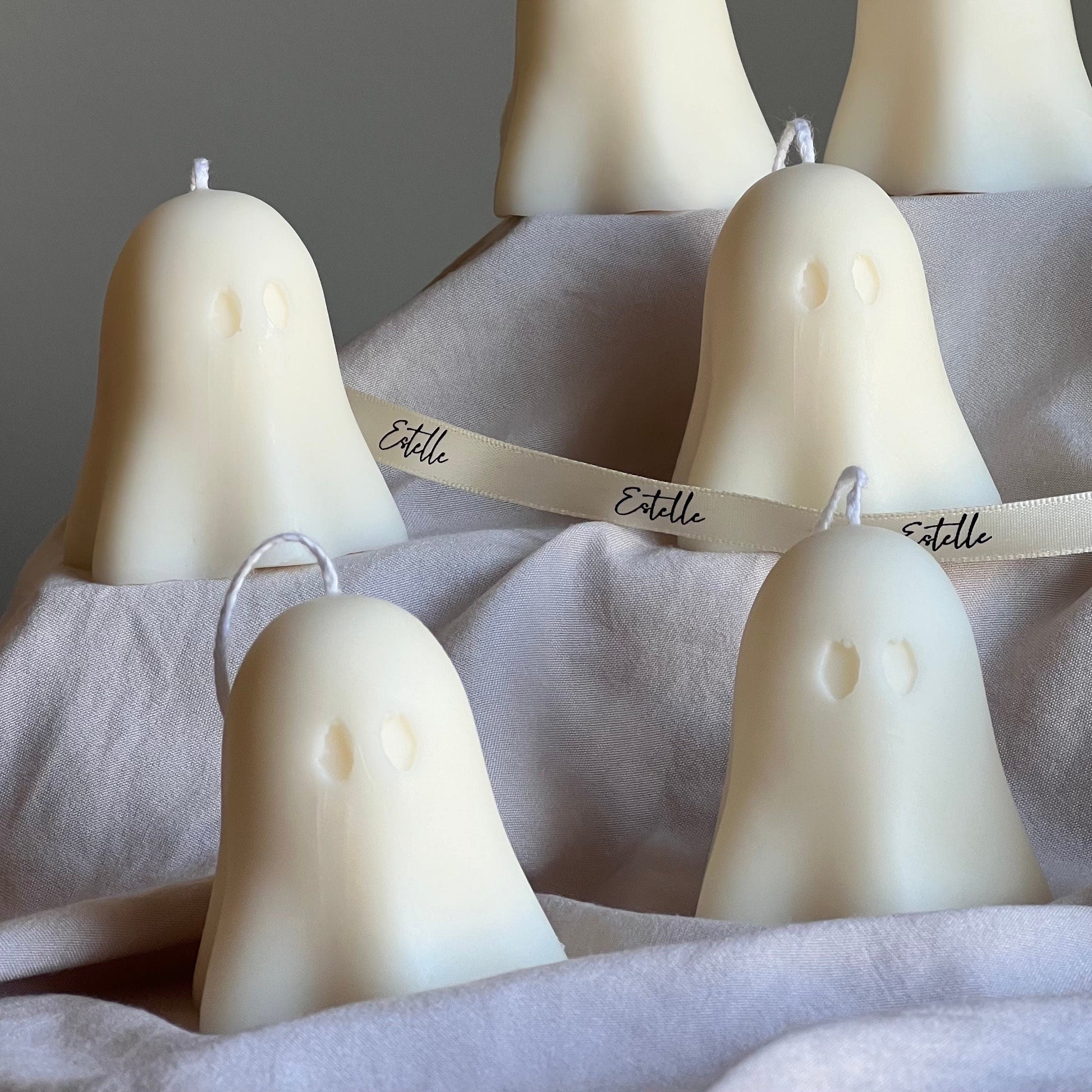 Cute Halloween Ghost Candle-1