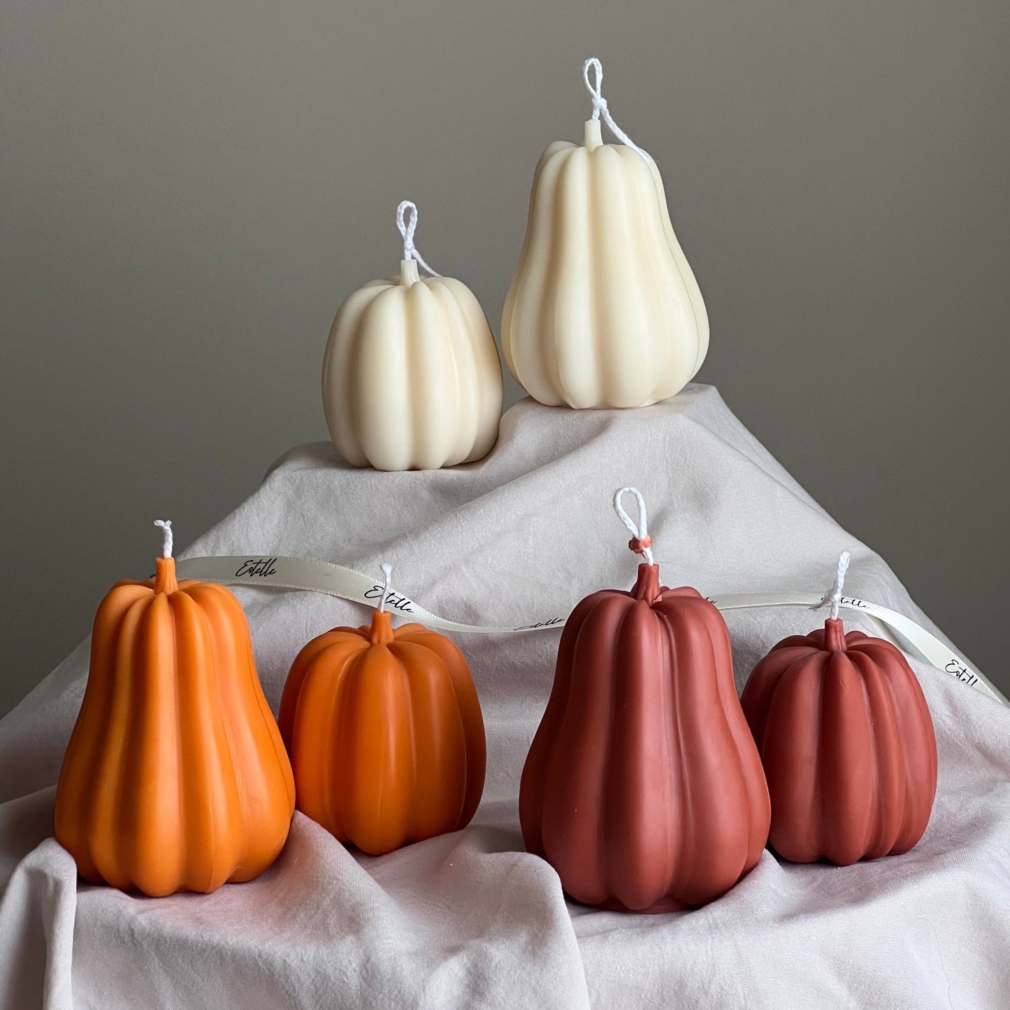 Autumn Pumpkin Candle Set-0