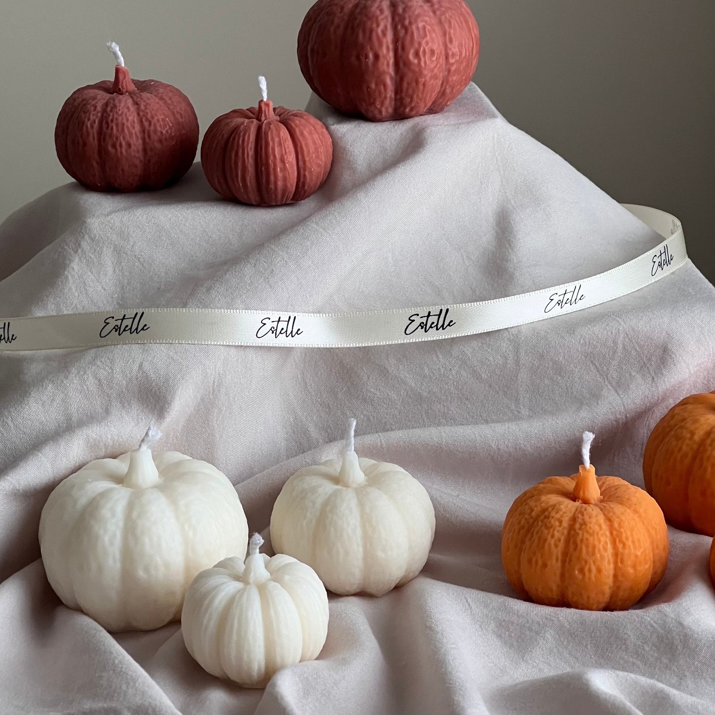 Cute Pumpkin Candle Set-4