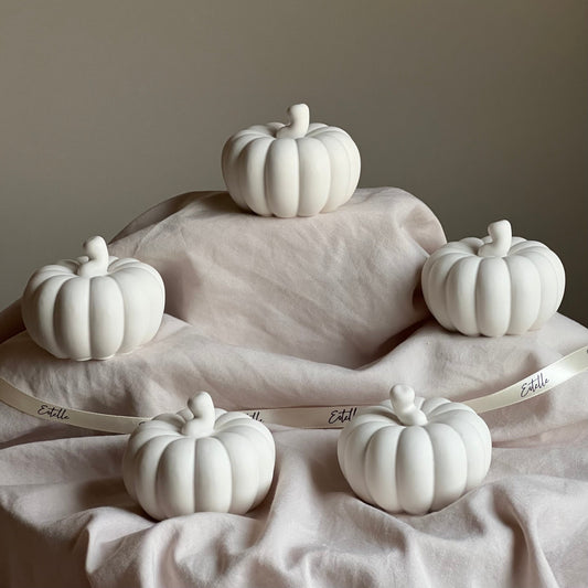 Cute Autumn Pumpkin Stone Decor-0