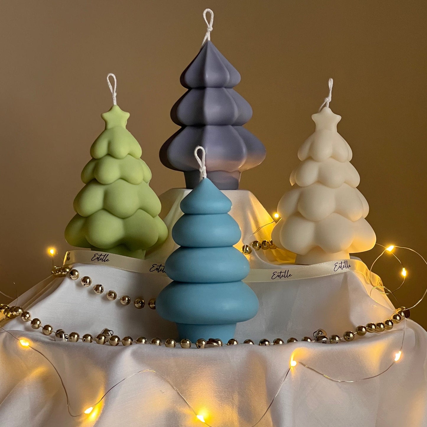 Cute Christmas Tree Candle-1