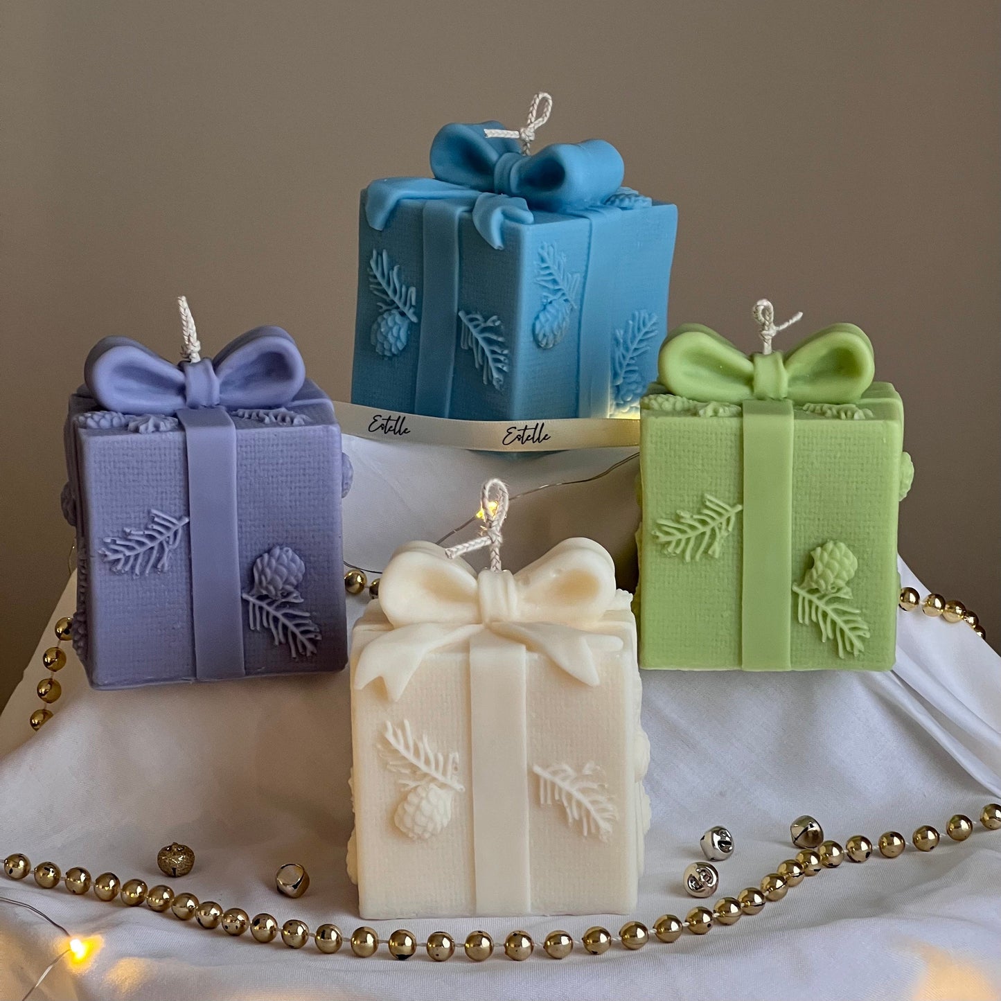 Christmas Gift Box Candle-3