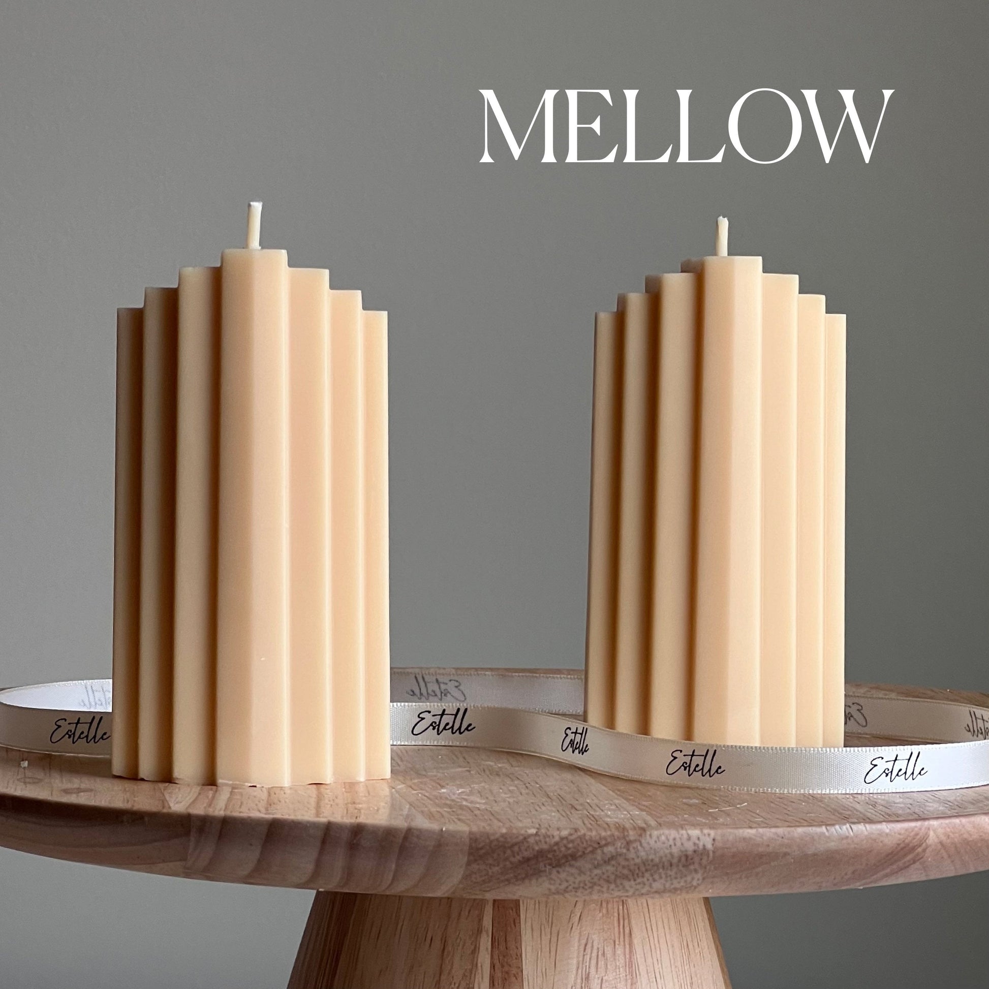 Geometric Pillar Candle-3