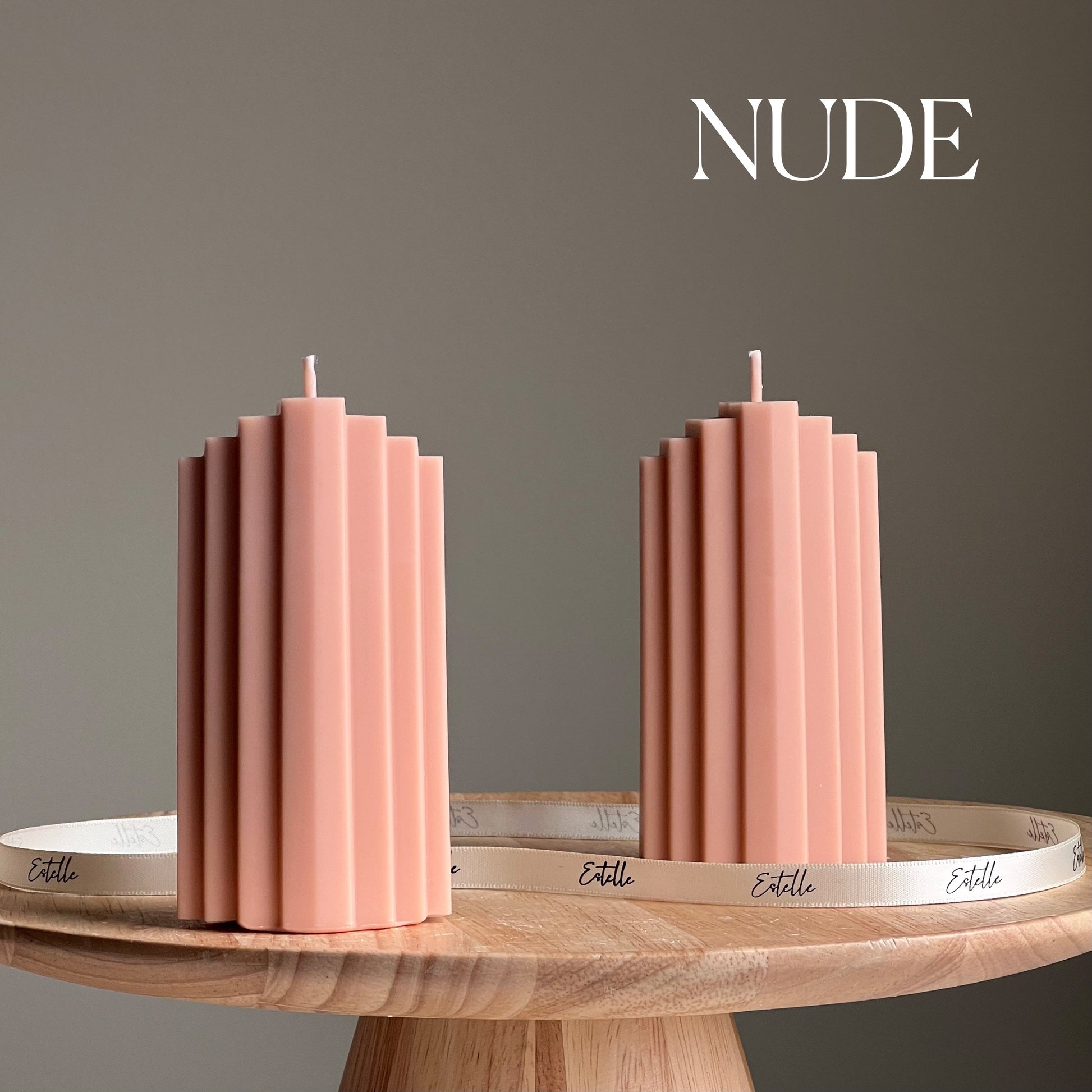 Geometric Pillar Candle-1