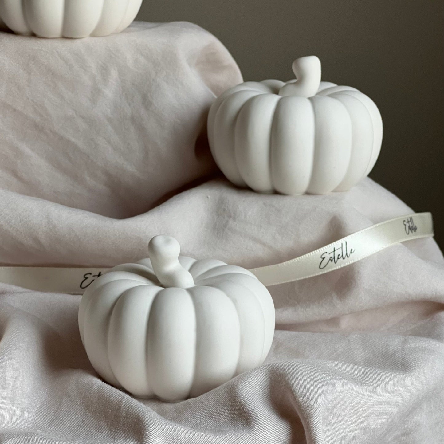 Cute Autumn Pumpkin Stone Decor-1