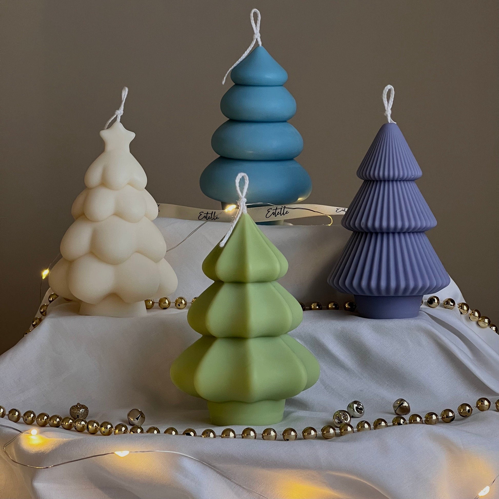 Cute Christmas Tree Candle-3