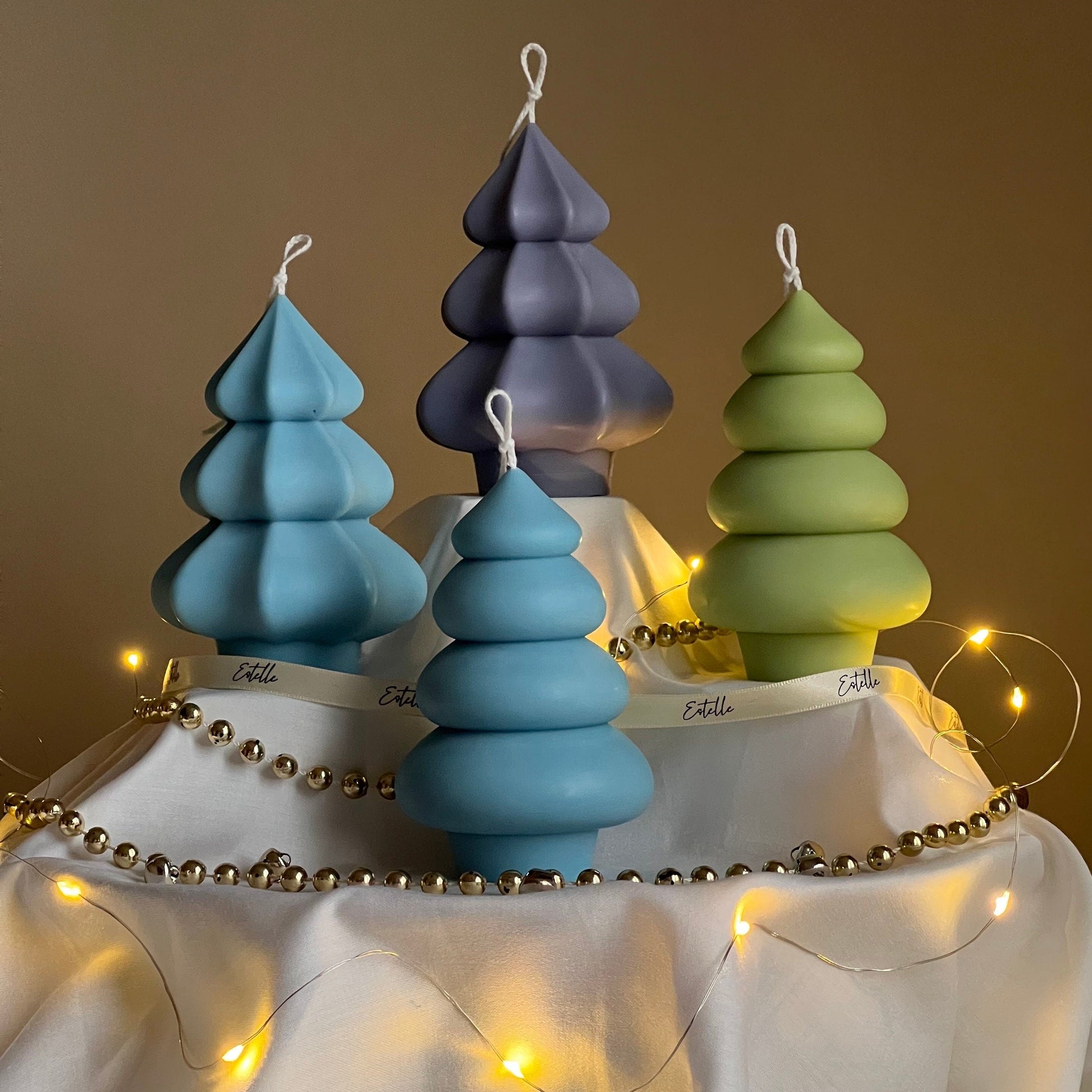 Cute Christmas Tree Candle-5