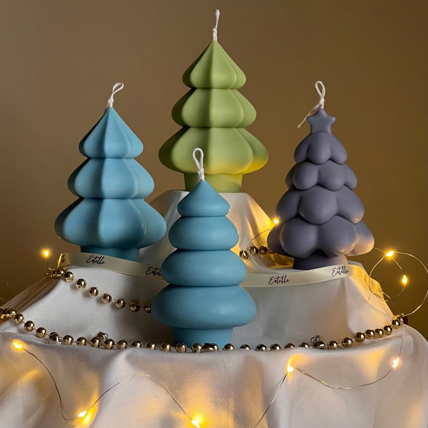 Cute Christmas Tree Candle-6