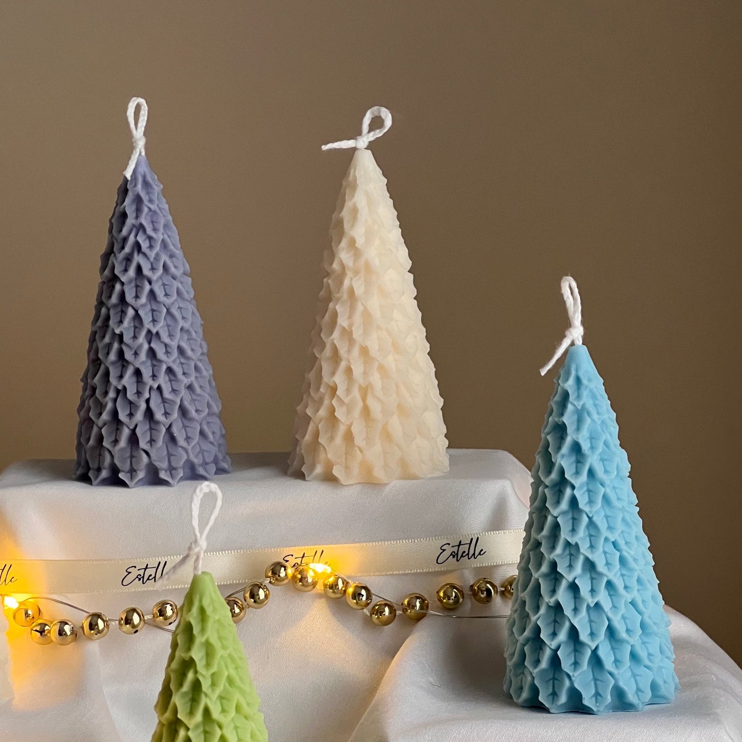 Small Christmas Tree Candle-2