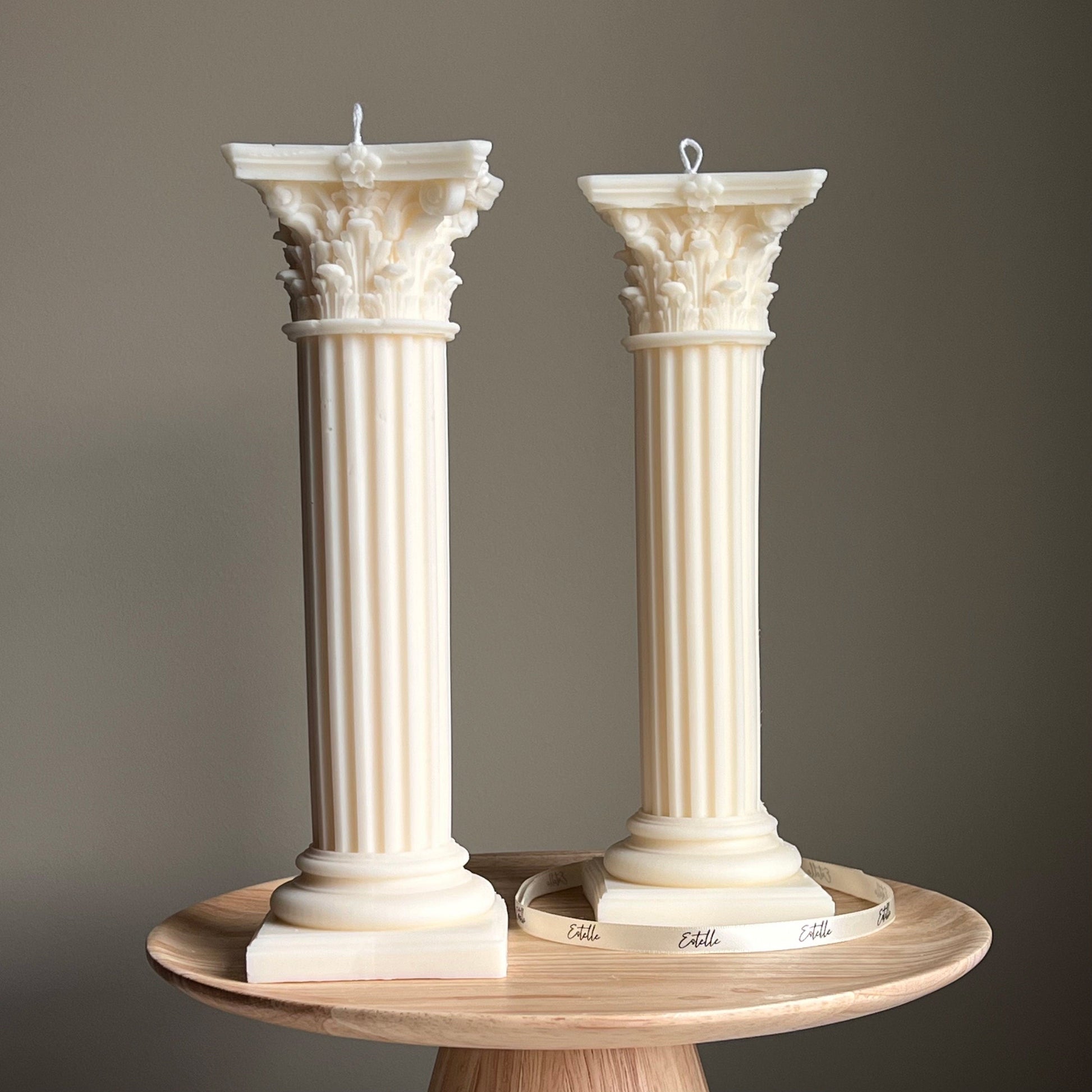 Huge Greek Column Candle-0