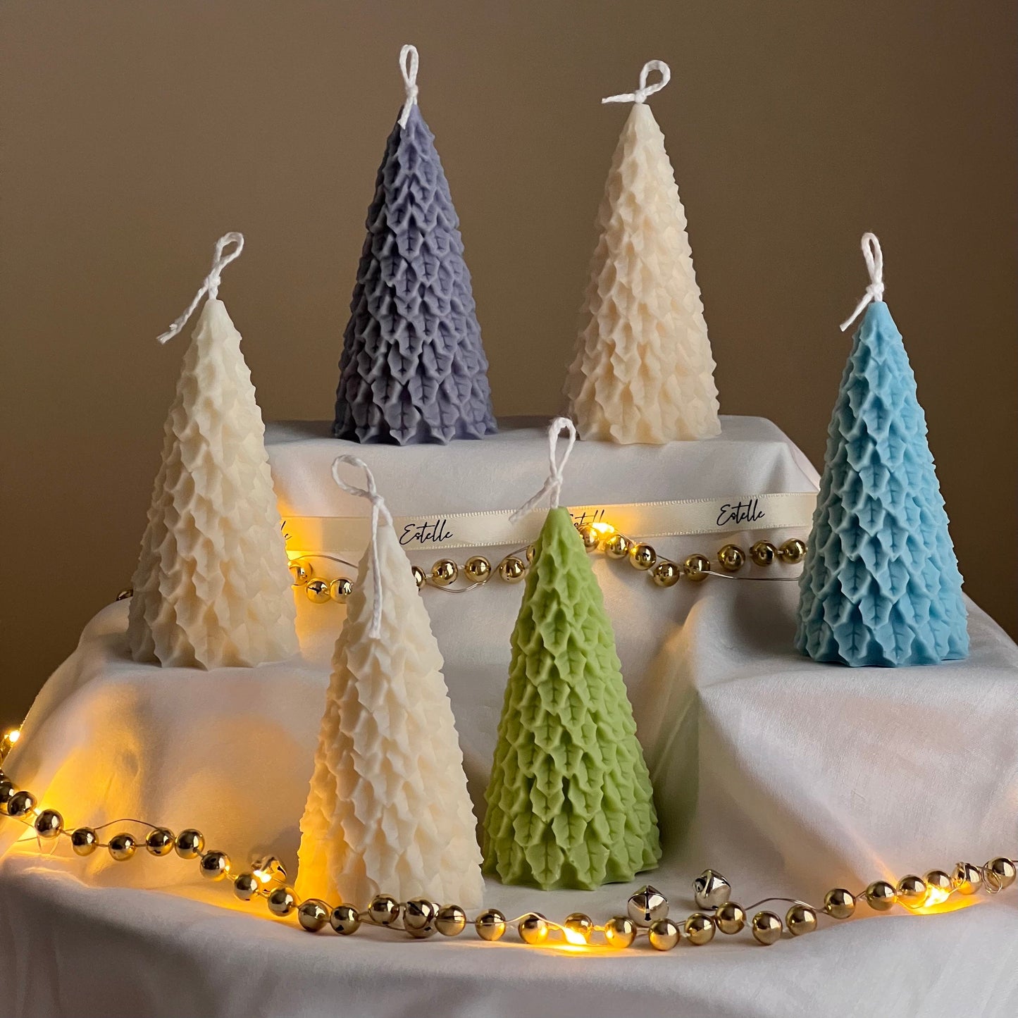 Small Christmas Tree Candle-5