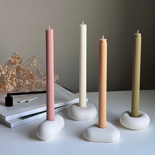 Geometric Candlestick Holder-0