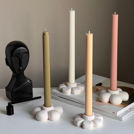 Flower Candlestick Holder-0