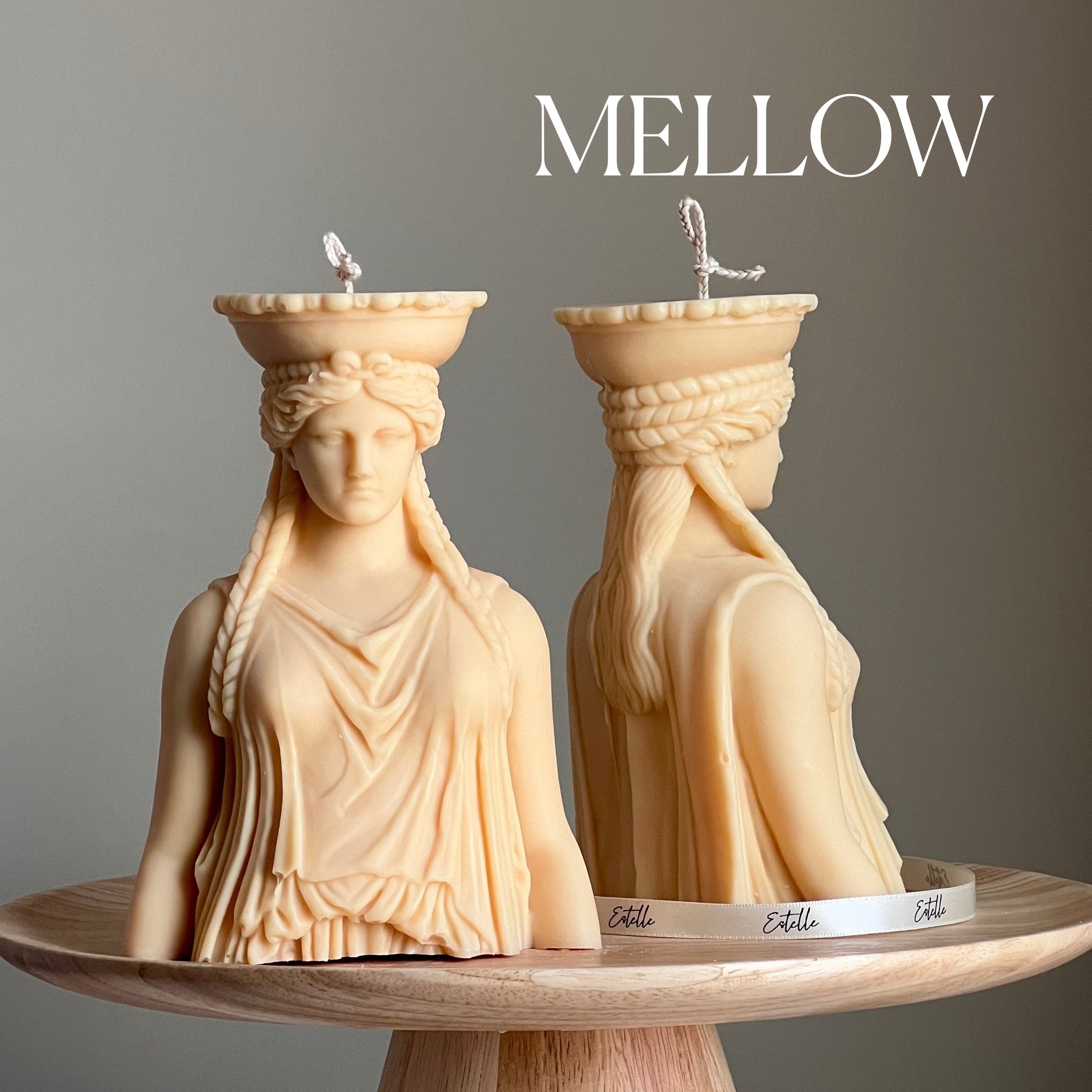 Caryatid Statue Candle-4