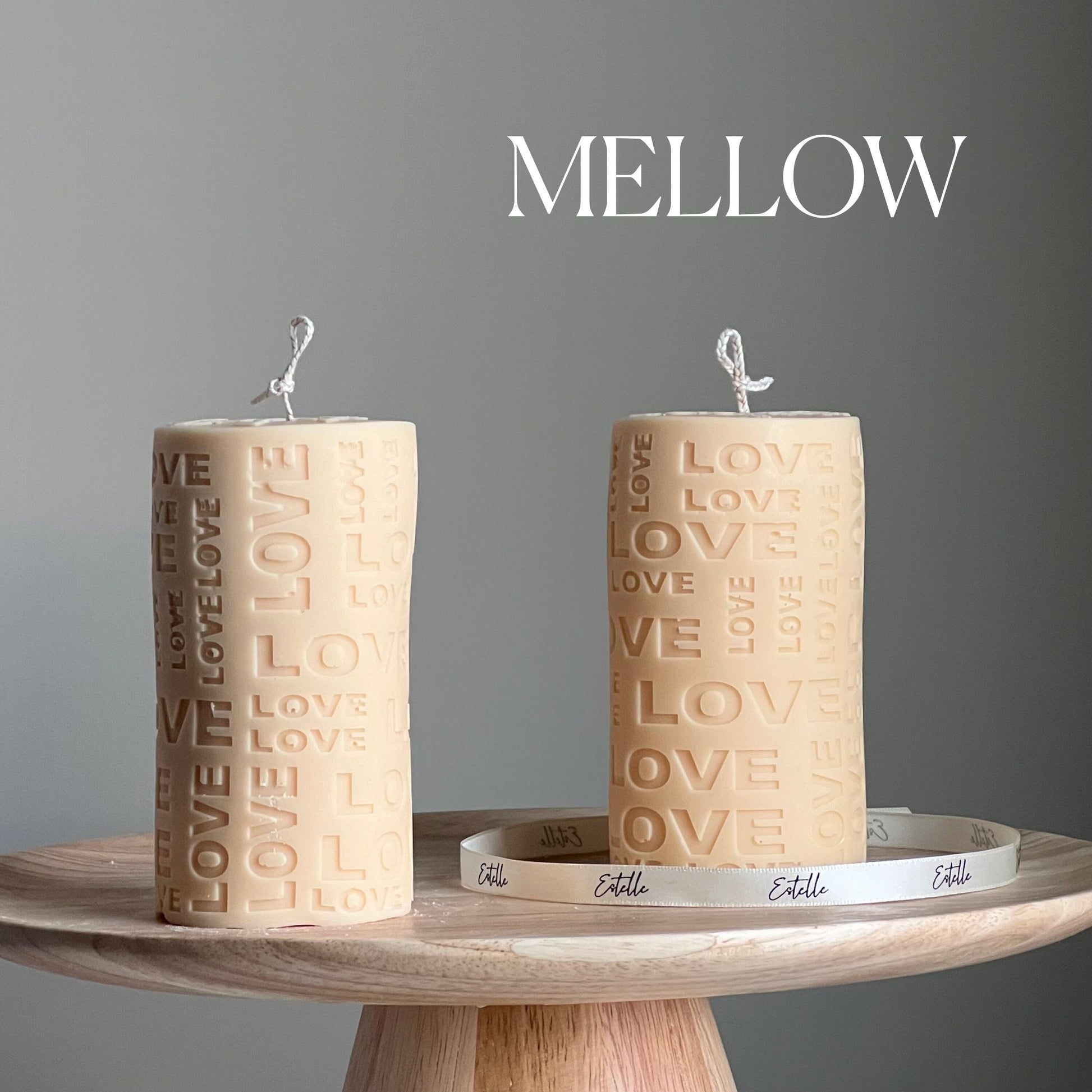 Love Pillar Candle-3