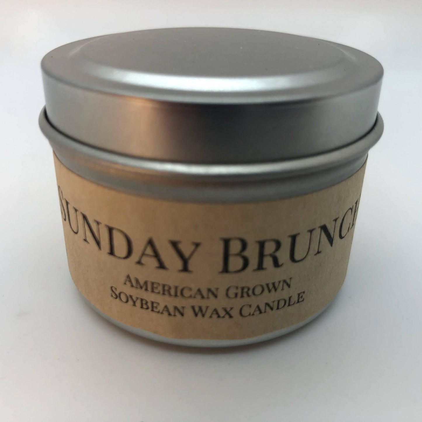 Sunday Brunch Soy Wax Candle | 2 oz Travel Tin-1