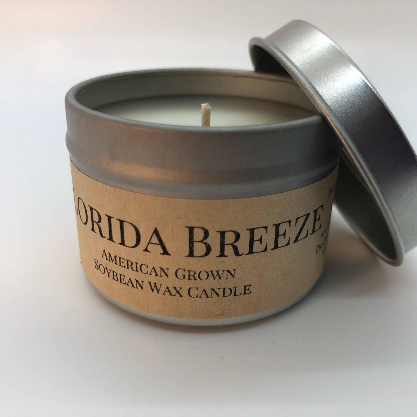 Florida Breeze Soy Wax Candle | 2 oz Travel Tin-0