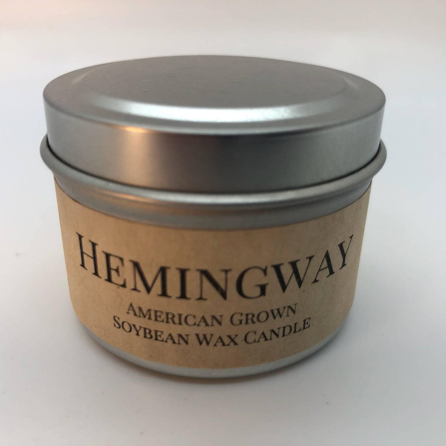 Hemingway Soy Wax Candle | 2 oz Travel Tin-1