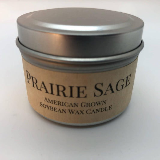 Prairie Sage Soy Wax Candle | 2 oz Travel Tin-0